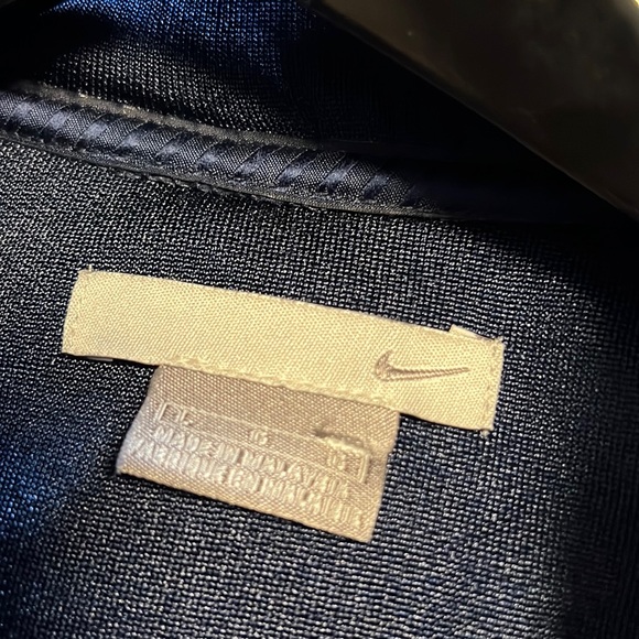 Nike Navy Blue & Gold 1972 Edition Y2K Zip Up Sweatshirt in excellent condition - Picture 8 of 8